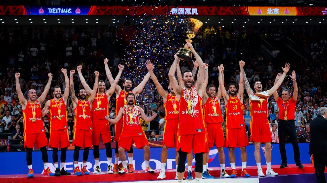 La selección española de baloncesto, campeona del Mundo vencer a Argentina en la final | CSD - Consejo Superior