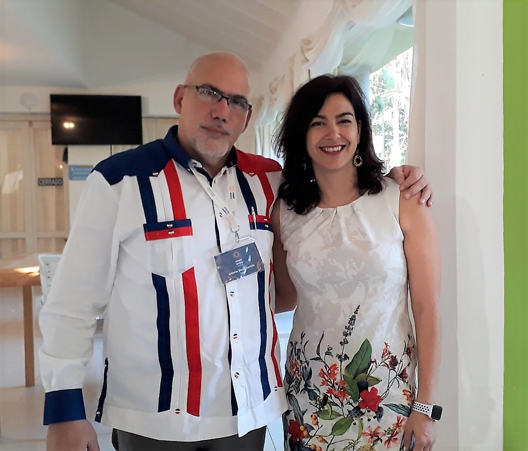 Antonio Becali, presidente del Instituto Cubano del Deporte, y María José Rienda, presidenta del CSD