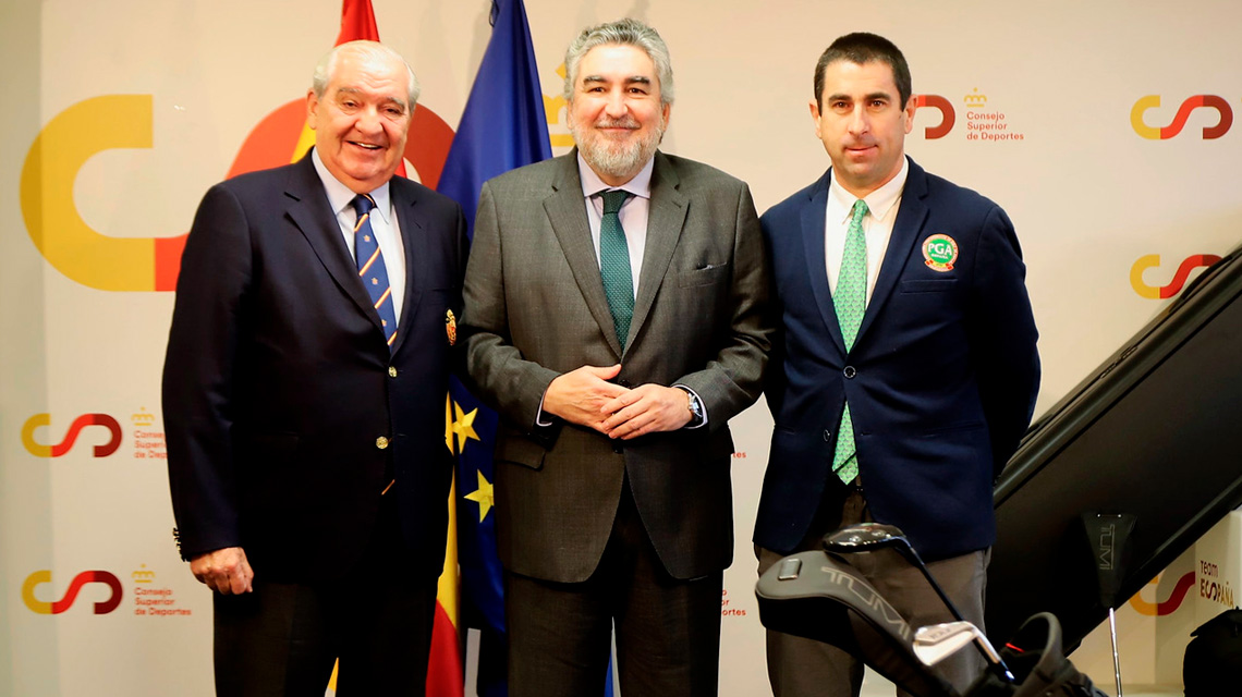 Presentació del PGA Golf en el CSD/SD