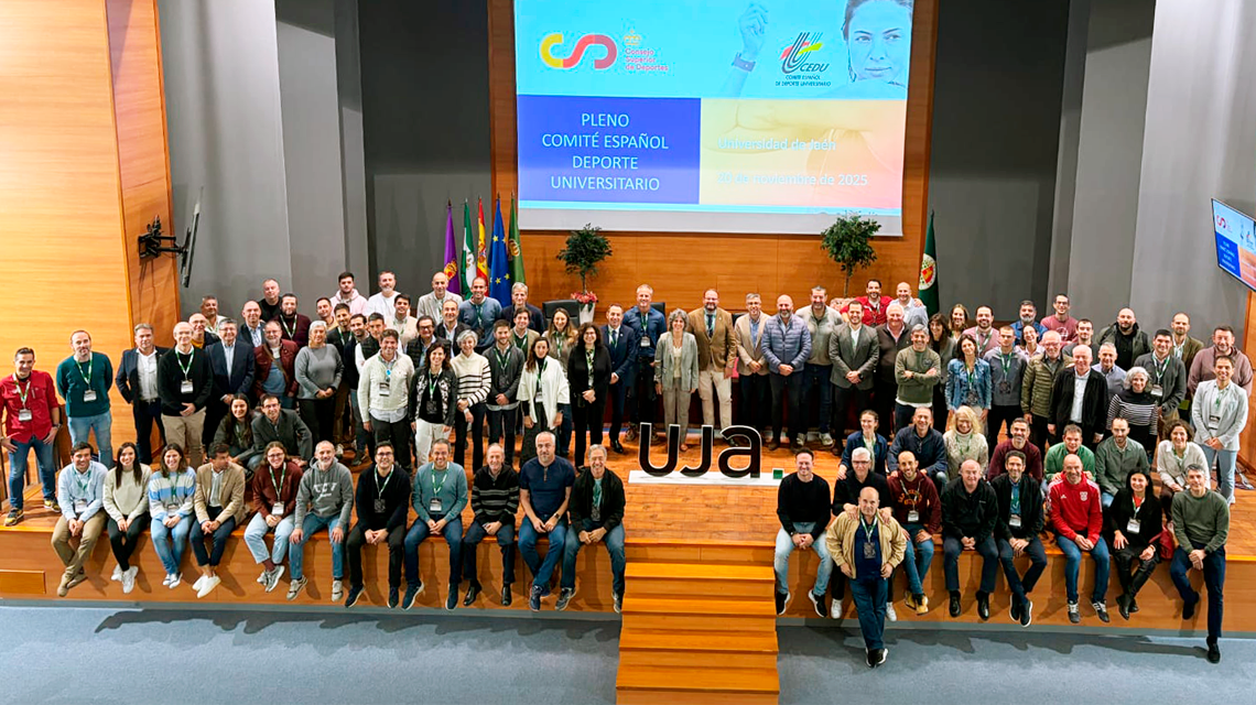 Pleno do Comité Español do Deporte Universitario na Universidade de Xaén
