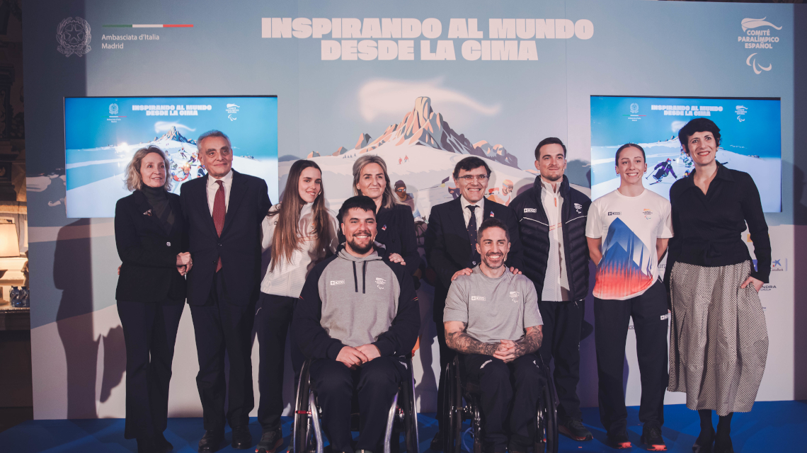 Presentación do Equipo Español para os Xogos Paralímpicos de Inverno que se celebran en Milán-Cortina en 2026