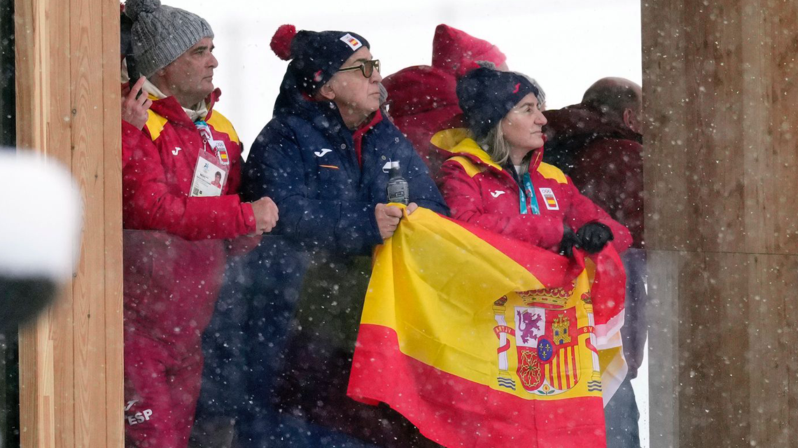 A ministra Milagros Tolón nos Xogos Olímpicos de Inverno