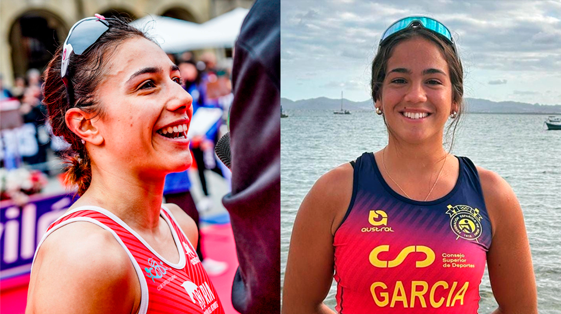 Marina Muñoz e Alejandra García, gañadoras do Premio CSD - Carrera Dual
