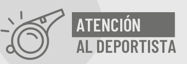 Botón de acceso a los enlaces de interés para los Deportistas
