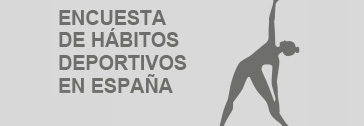 Botón de acceso a la Encuesta de Hábitos Deportivos en España