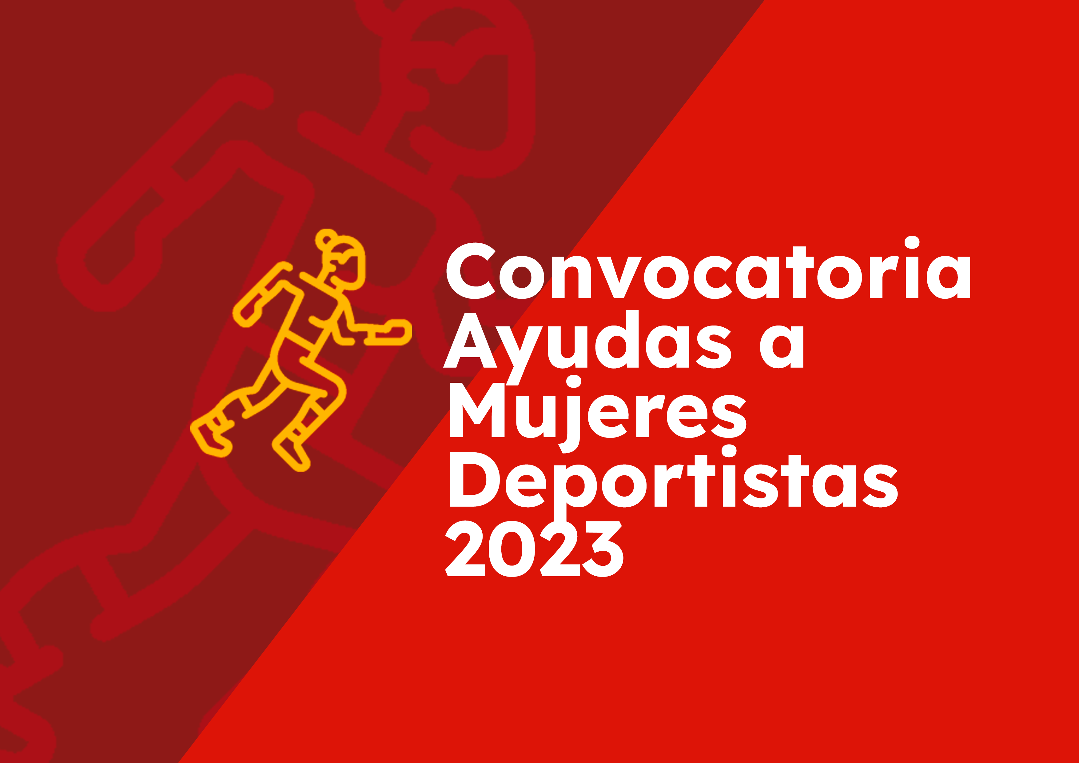 Convocatoria de Ayudas a Mujeres Deportistas 2023