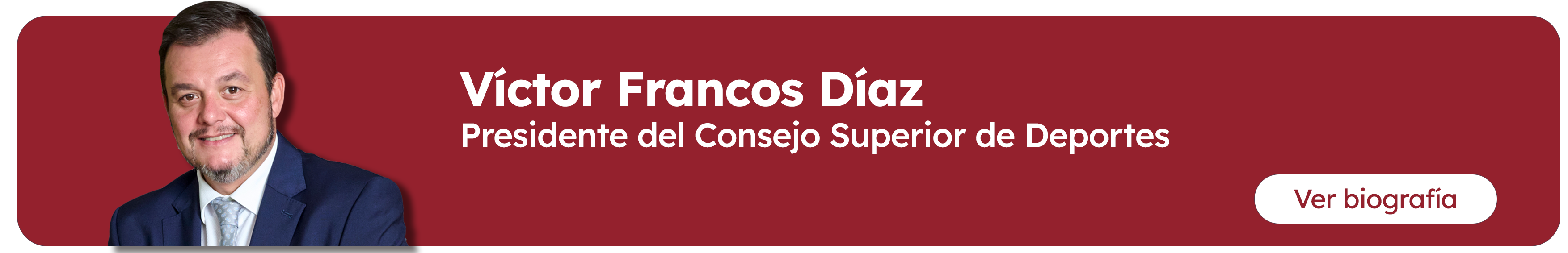 Banner con enlace a la biografía de Victor Francos