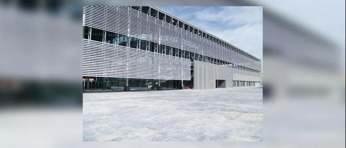 Edifici Exterior Centre Especialitzat d'Alt Rendiment de Ciclisme, a Palma de Mallorca (Balears)