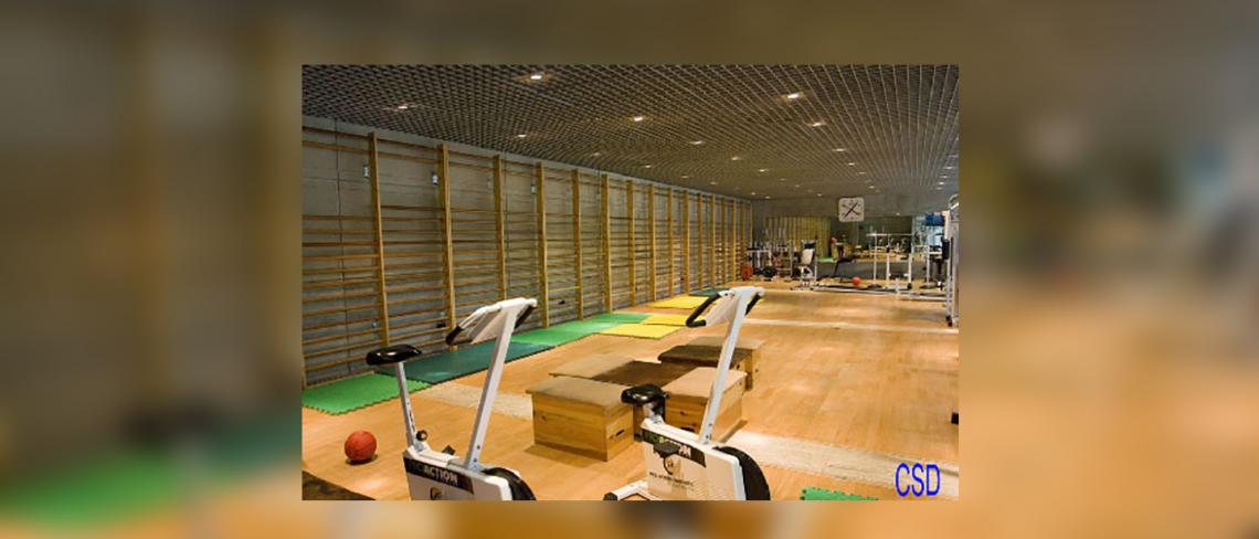 Sala de musculación Centre d'Alt Rendiment del Consell Superior d'Esports, Madrid