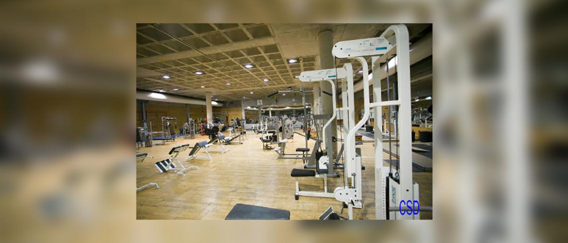 Sala de musculación Centre d'Alt Rendiment del Consell Superior d'Esports, Madrid