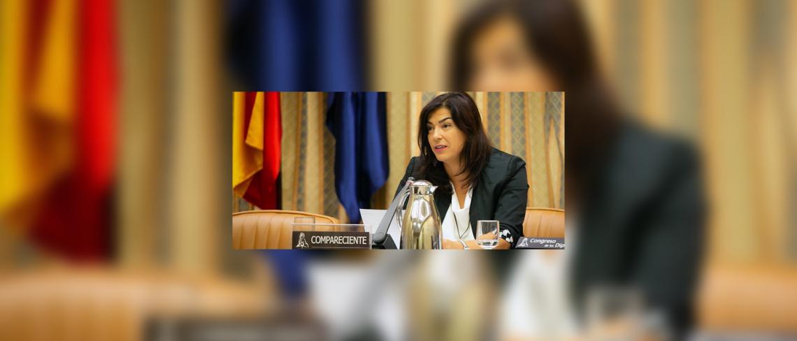 María José Regna compareix en el Congrés dels Diputats