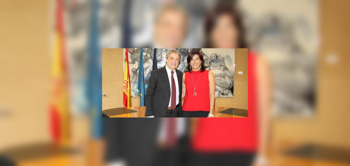 Visita del presidente del Consejo Iberoamericano del Deporte