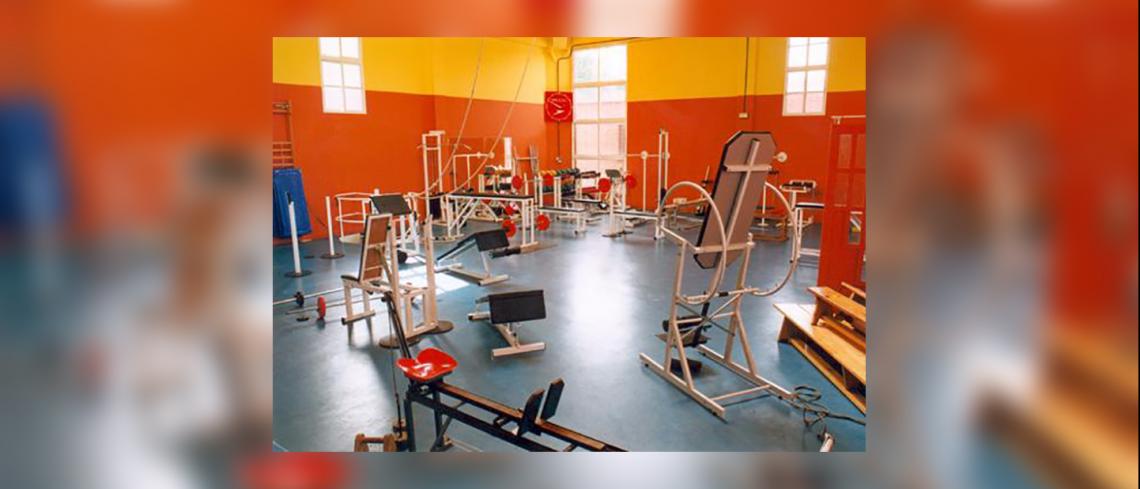 Sala de musculación - Centro de Tecnificación Deportiva de Trasona (Asturias)