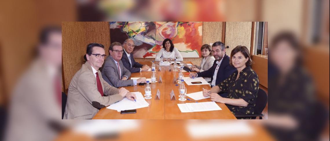 María José Rienda recibe en el CSD a Crue Universidades Españolas para el impulso del Deporte Universitario español