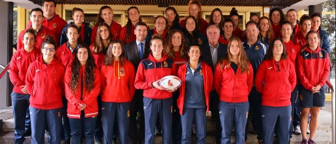 Presentación en el CSD de los partidos de la selección femenina absolurta de Rugby XV