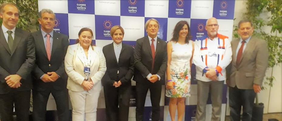 Rienda asiste a la XXV Asamblea Consejo Iberoamericano del Deporte en Punta del Este