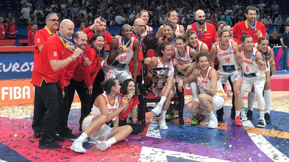 España consigue el oro continental 