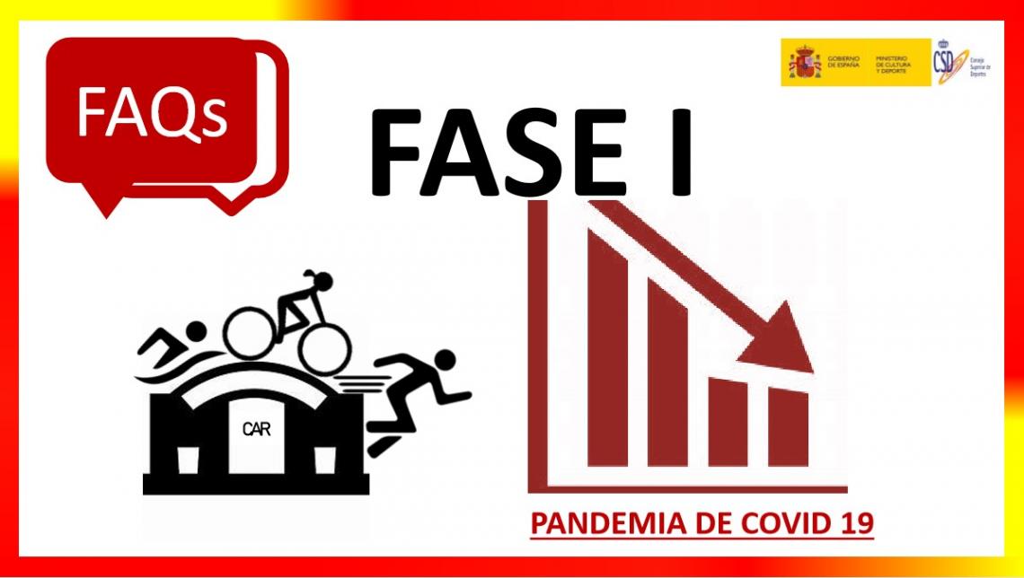 Deportes en fase 1