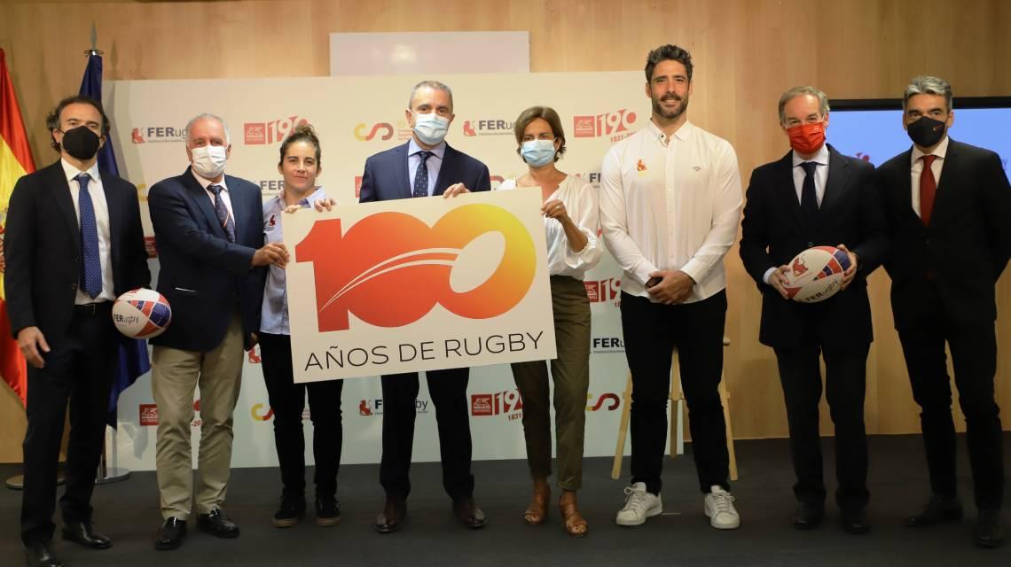 Amistoso rugby España/Italia por el centenario de la FER
