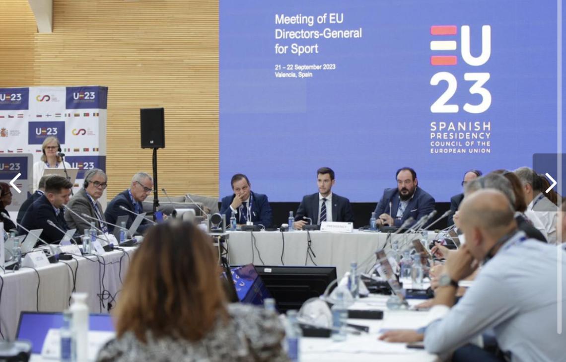 Els directors generals d'Esports de la Unió Europea compartixen mesures per a combatre el discurs d'odi en els espais esportius