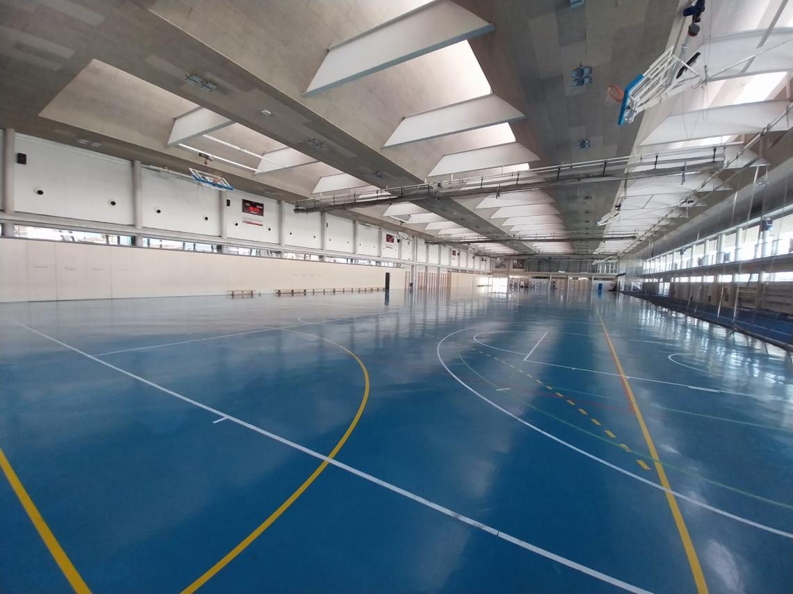 Imagen de l'interior del Pavelló