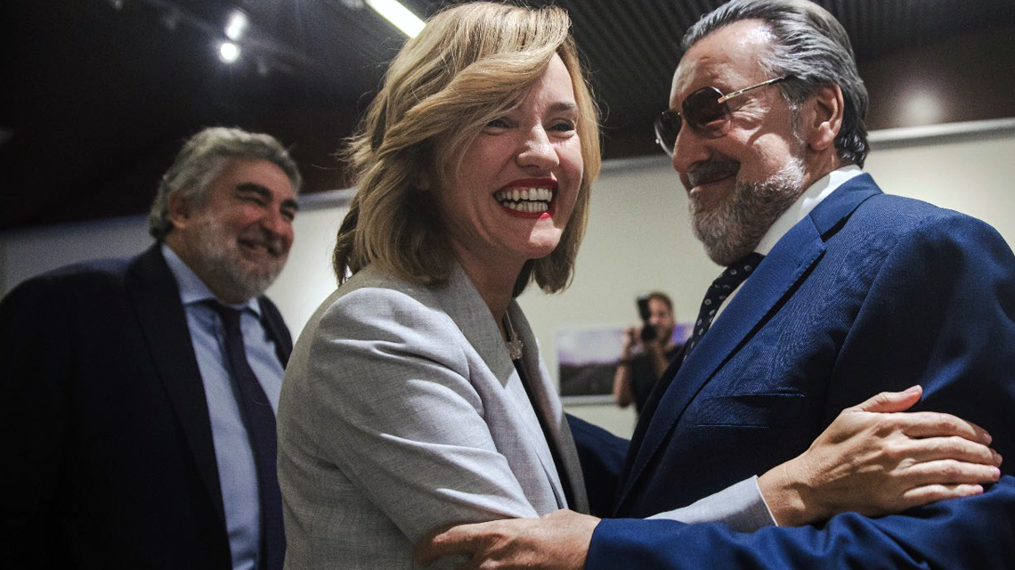 Pilar Alegría ministroa lehendakari komite paralimpikoaren, Miguel, Carballeda