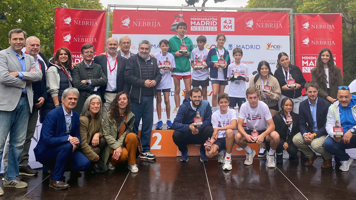 Rodríguez Uribes en el MiniMaratón de la Fundació Nebrija