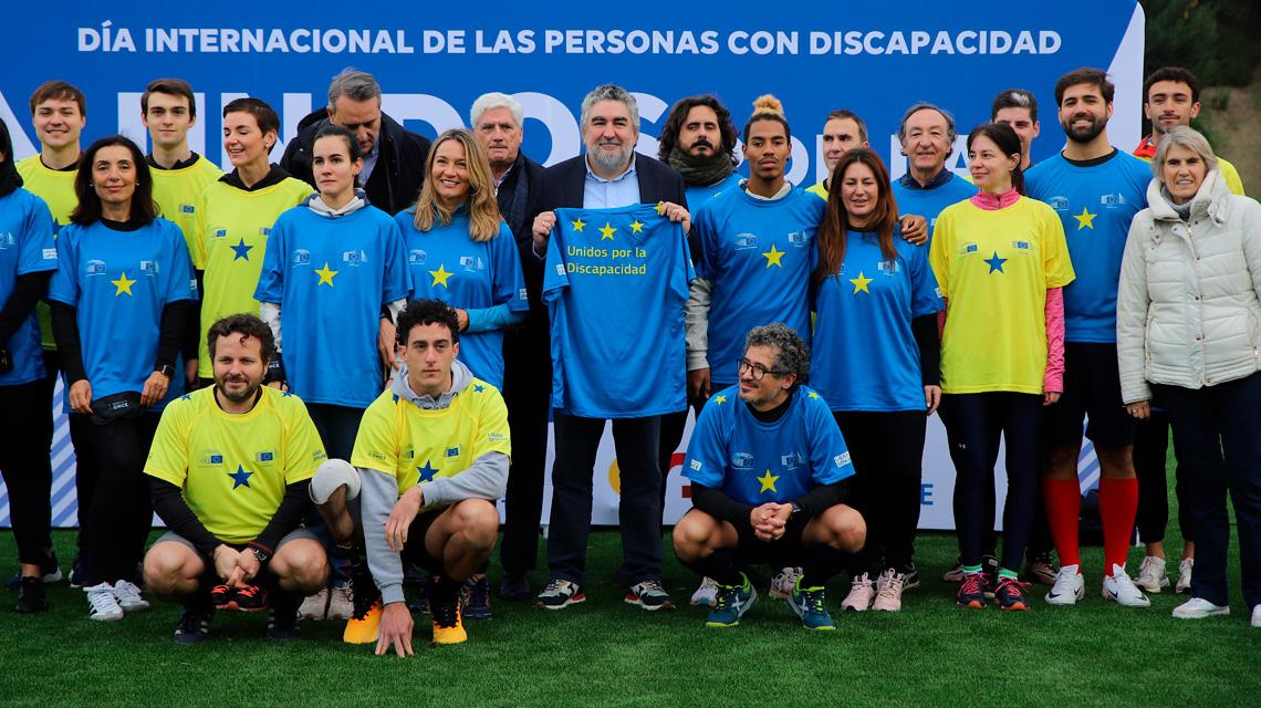 El CAR de Madrid acoge el evento deportivo “Unidos por la discapacidad” para conmemorar el Día Internacional de las Personas con Discapacidad