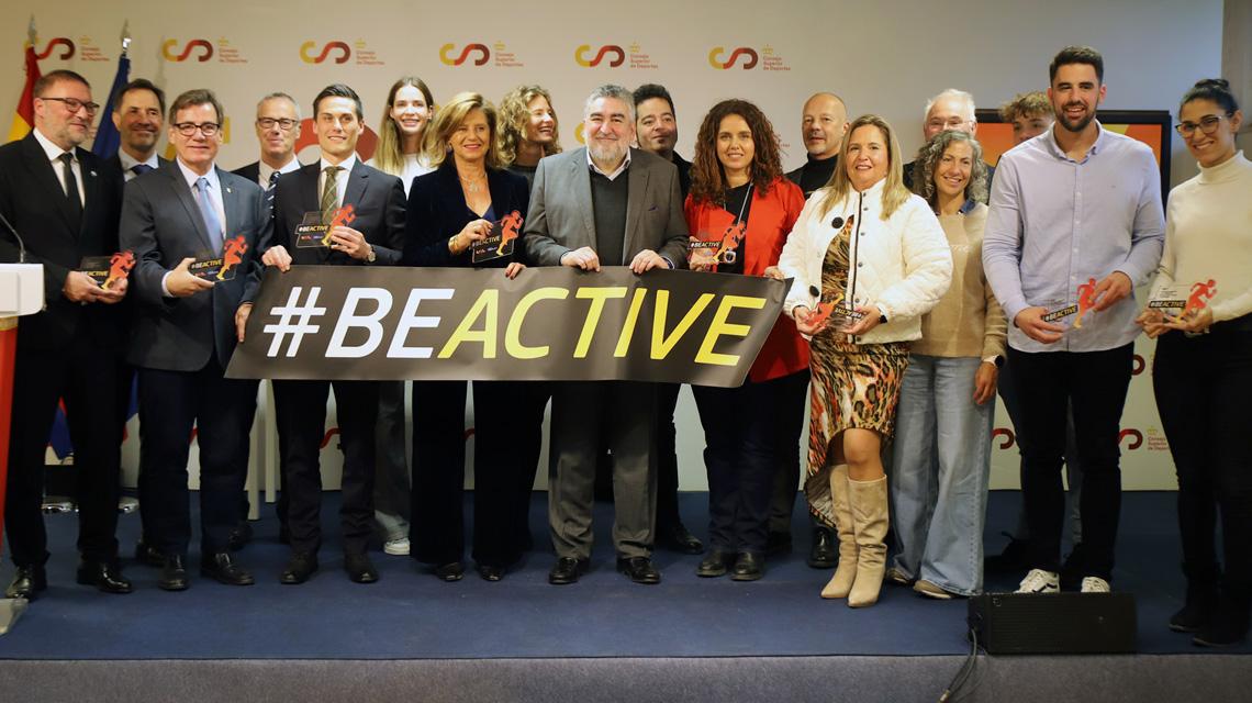 Entrega de los Premios CSD-Be Active 2024