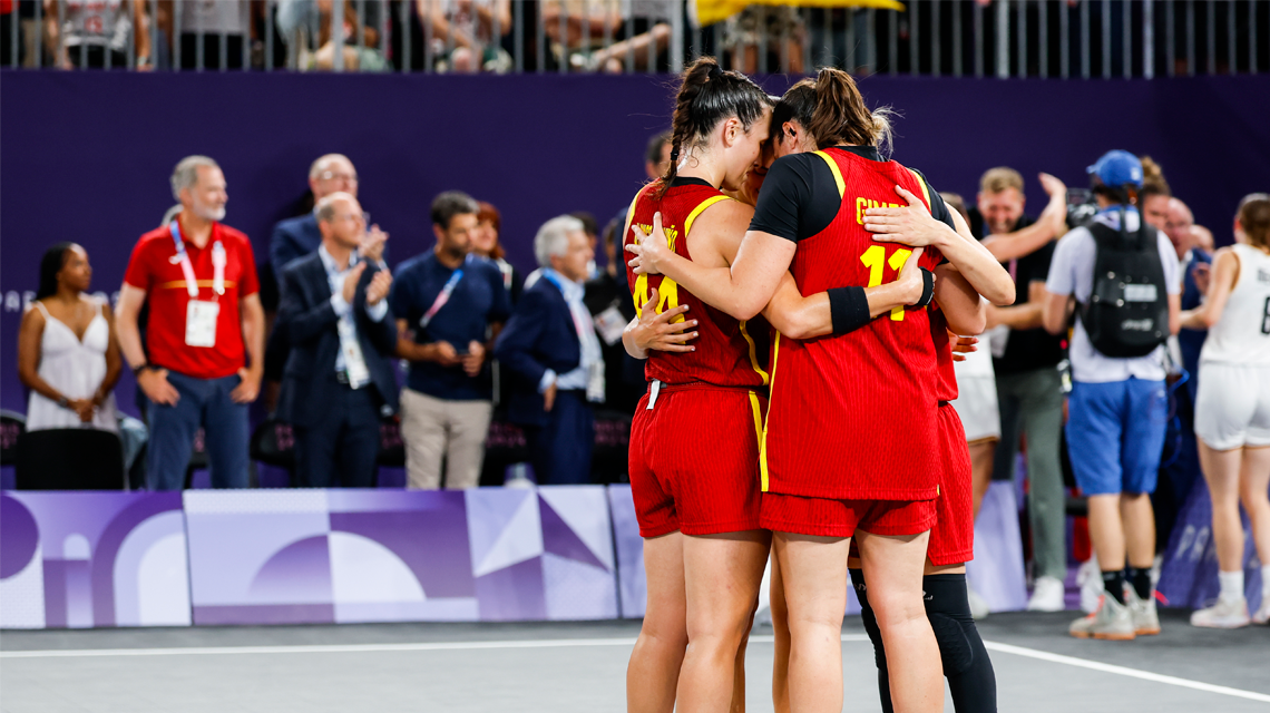 Selección española de baloncesto 3x3 en los Juegos Olímpicos de París 2024