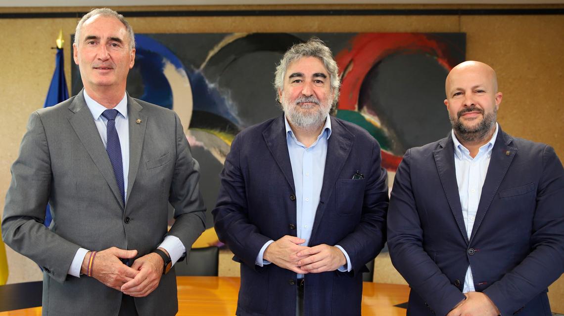 Reunión con el alcalde de Segovia