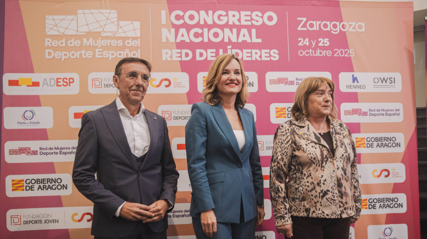 La ministra durante la inauguración del I Congreso Nacional de la Red de Líderes