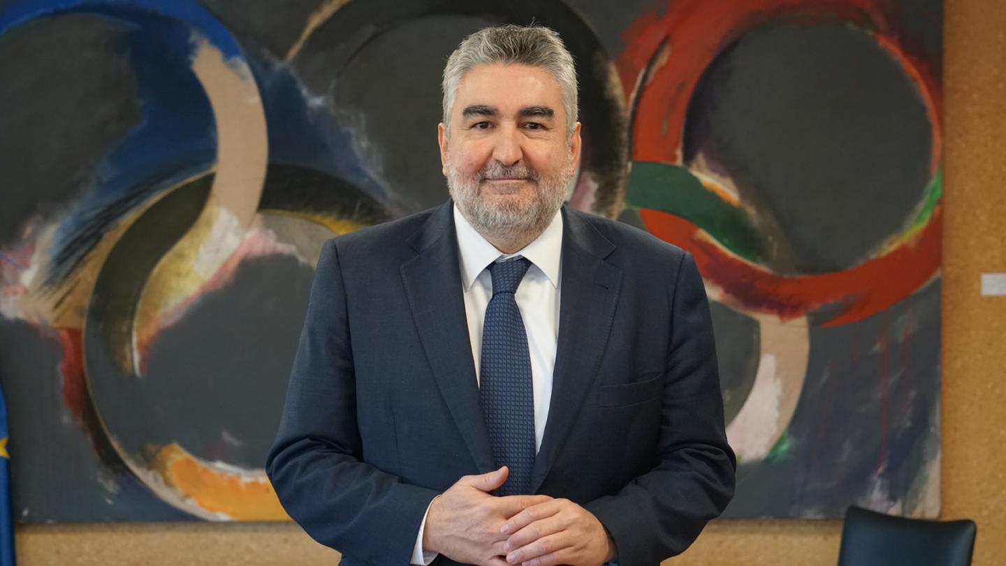 Fotografía de José Manuel Rodríguez Uribes, presidente do CSD