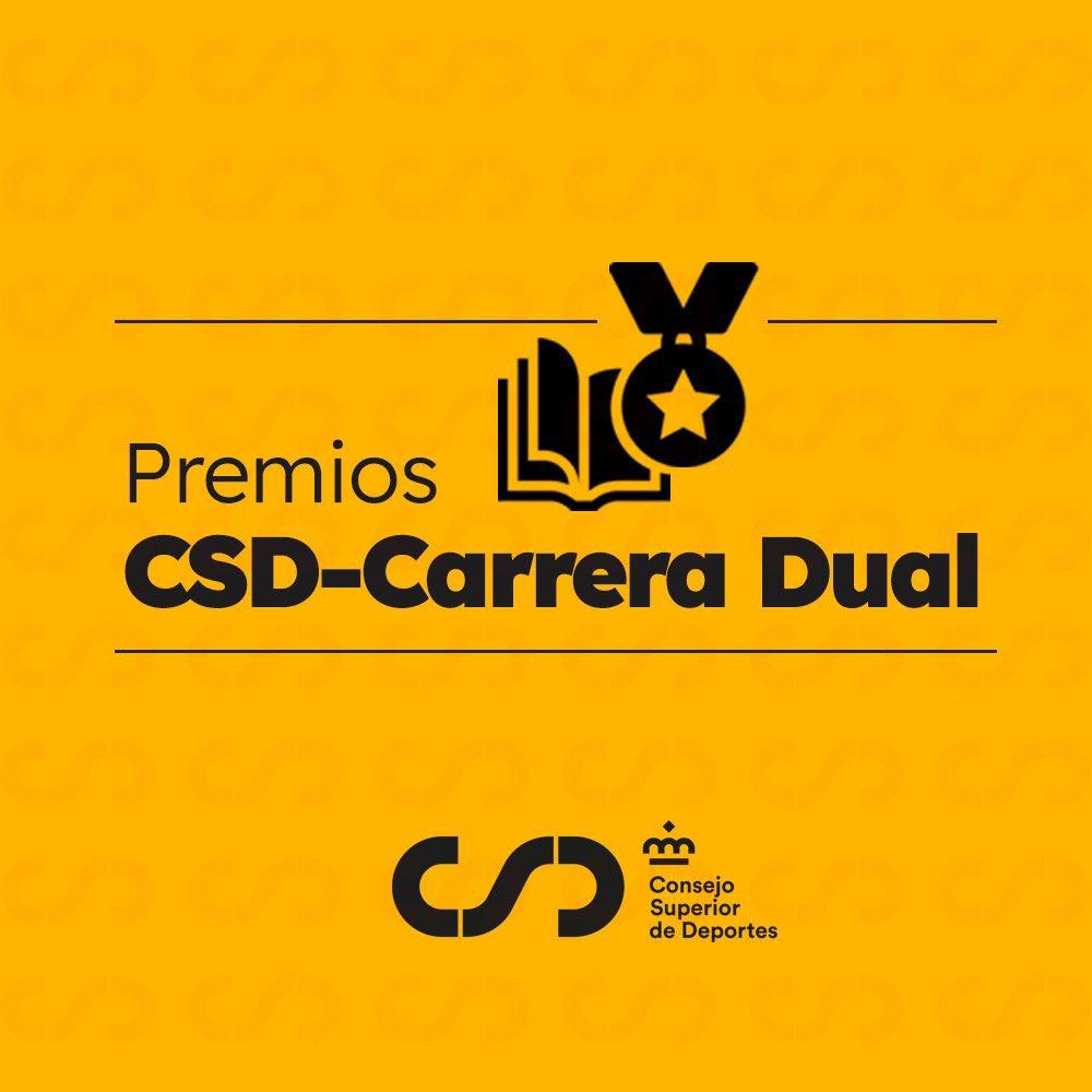 Cartel de los Premios CSD-Carrera Dual