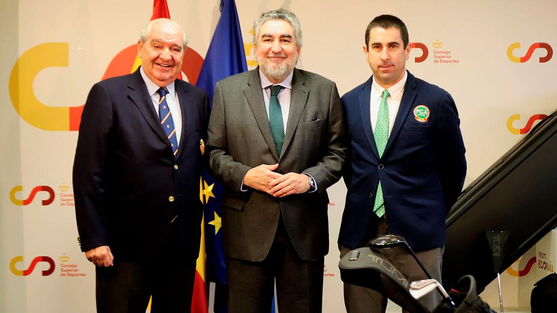 PGA Golfaren aurkezpena CSDn
