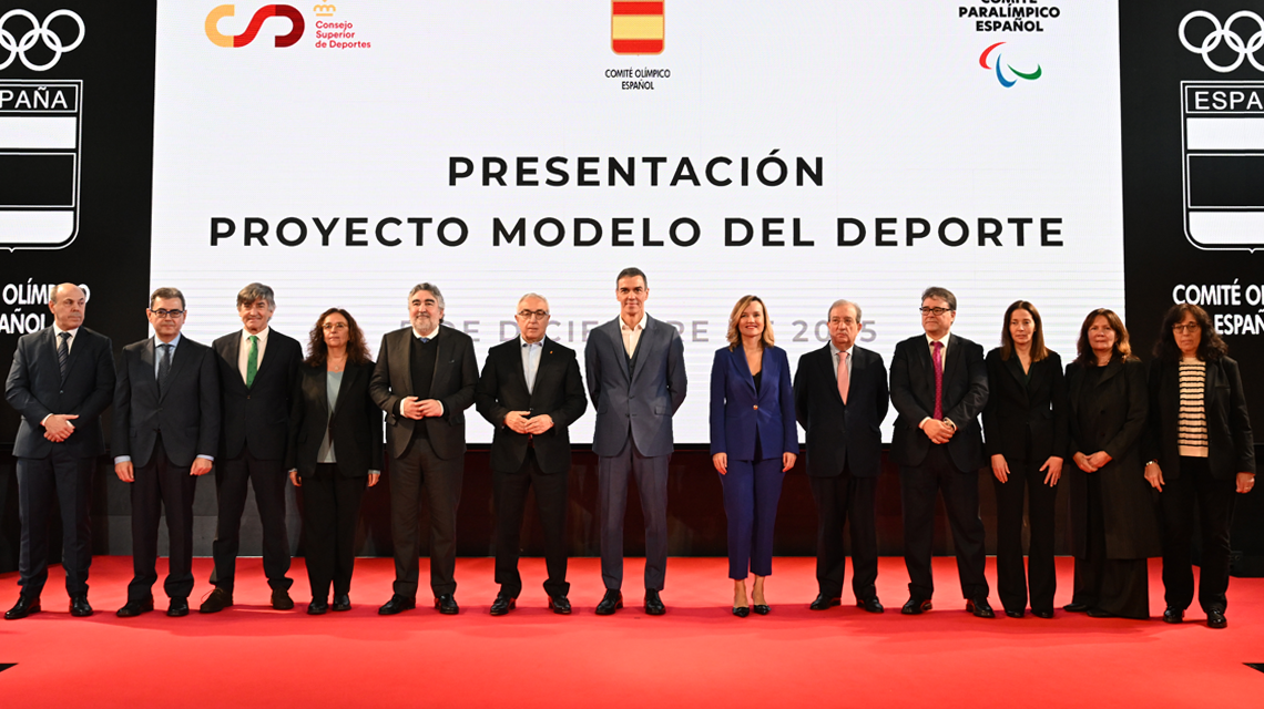 Presentación do Proxecto de Modelo do Deporte español na sede do Comité Olímpico Español