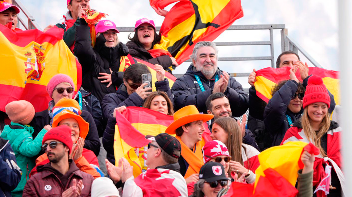 El presidente del CSD asiste a los Juegos Paralímpicos de Milán Cortina