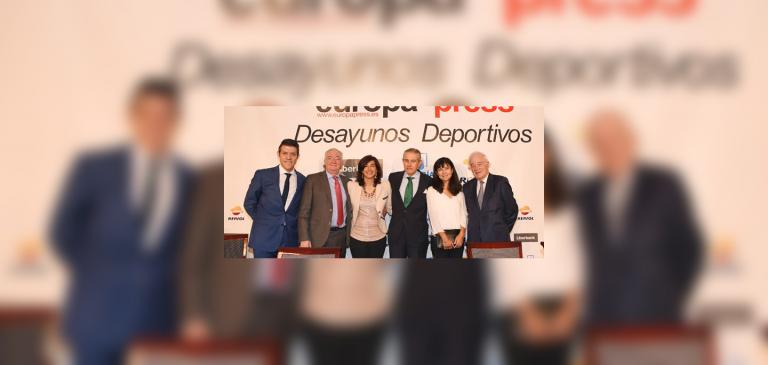 Intervenció en els Desdejunis Esportius d'Europa Press