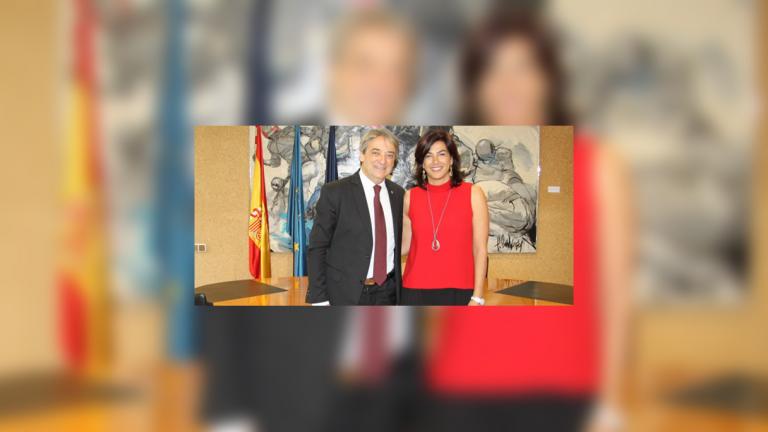 Visita del president del Consell Iberoamericà de l'Esport
