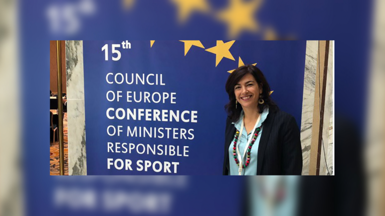 María José Regna intervé en la 15º Conferència Europea de ministres de l'Esport del Consell d'Europa que s'està celebrant a Tbilissi (Geòrgia)