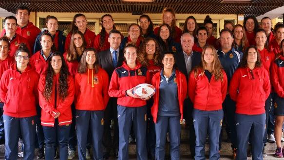 Presentació en el CSD dels partits de la selecció femenina absolurta de Rugbi XV
