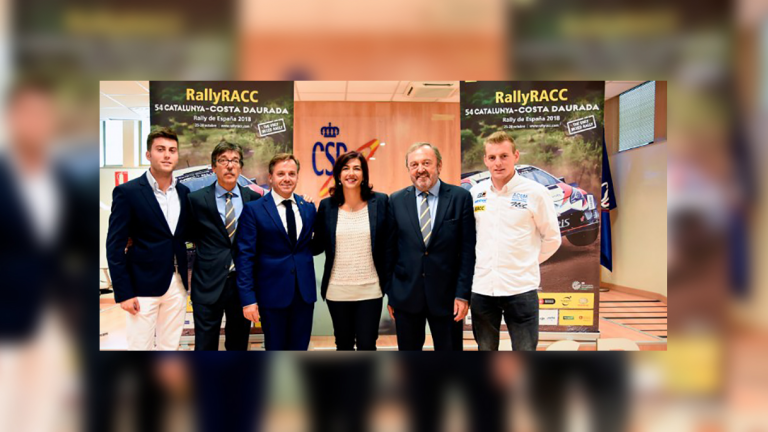 María José Regna presenta el Ral·li de Catalunya-Costa Daurada i ressalta el seu compromís amb el medi ambient