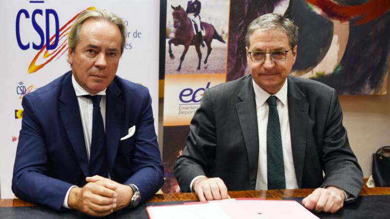 El CSED i la Real Federació Hípica Espanyola signen un conveni