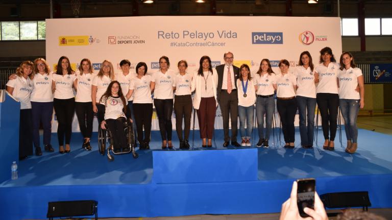 Regna rep a les participants del Repte Pelayo Vida