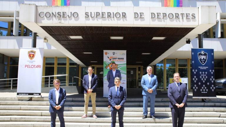 Adoitar: “Este VII Copa do Mundo de Frontón é exemplo da colaboración entre institucións e federacións deportivas para o desenvolvemento do deporte en España”
