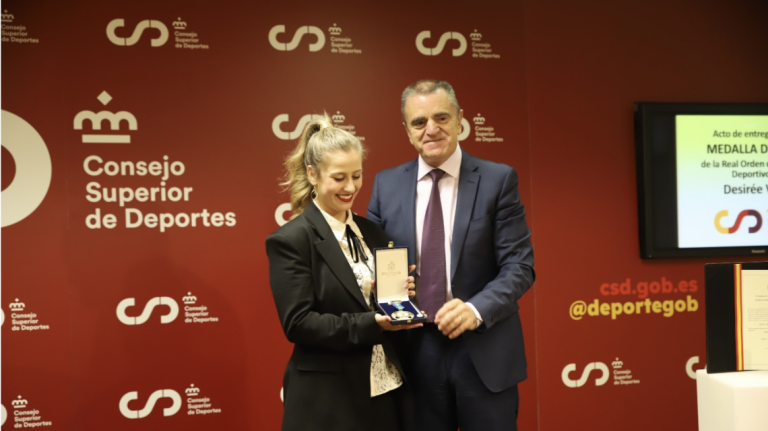 Desireé medalla de oro de la ROMD