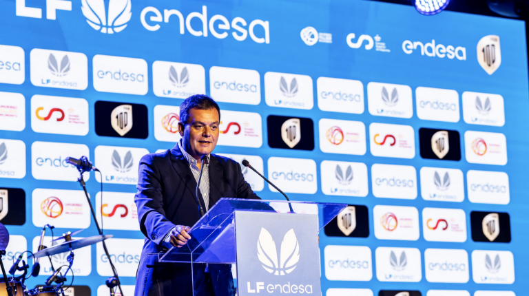 Víctor Francos, during the presentation