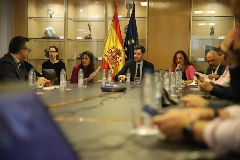 Reunió de la Taula d'Esport Inclusiu en el CSD