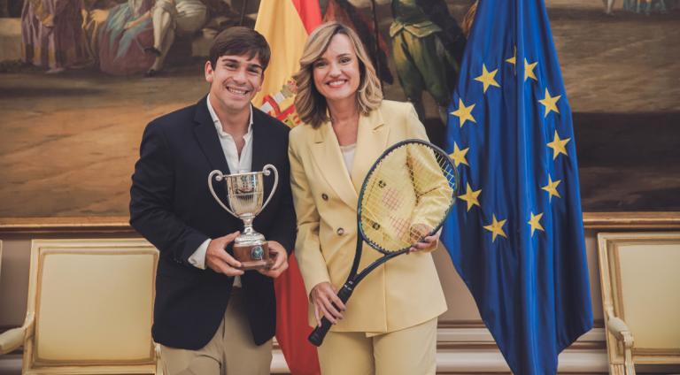 Martín de la Pont (izda.) i Pilar Alegría (dta.)