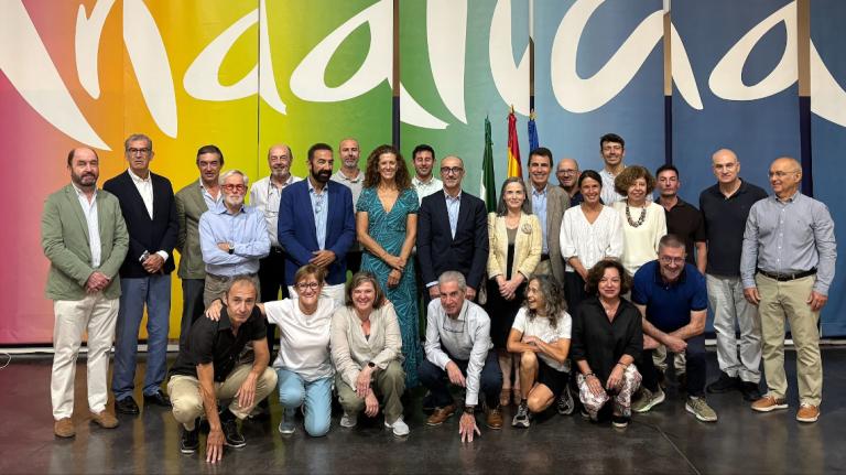 Foto de familia das Xornadas Grupo Avilés